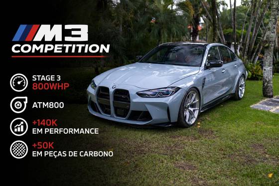 BMW M3 3.0 I6 TWINTURBO GASOLINA COMPETITION M STEPTRONIC BMW M3 3.0 I6 TWINTURBO GASOLINA COMPETITION M STEPTRONIC